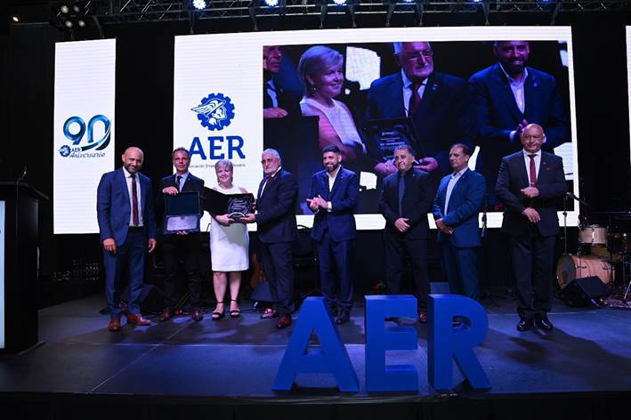 En Rosario, CAME acompañó el 90° aniversario de AER y el tricentenario de la ciudad